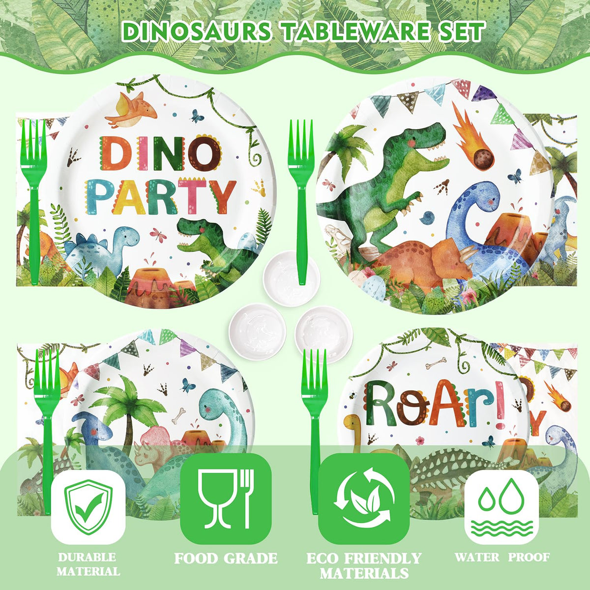 Kinovo included banner and toppers double as reusable party photo props.