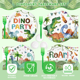 Kinovo included banner and toppers double as reusable party photo props.