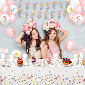 Kinovo wildflower balloons provide vibrant color and durable, effortless decoration.