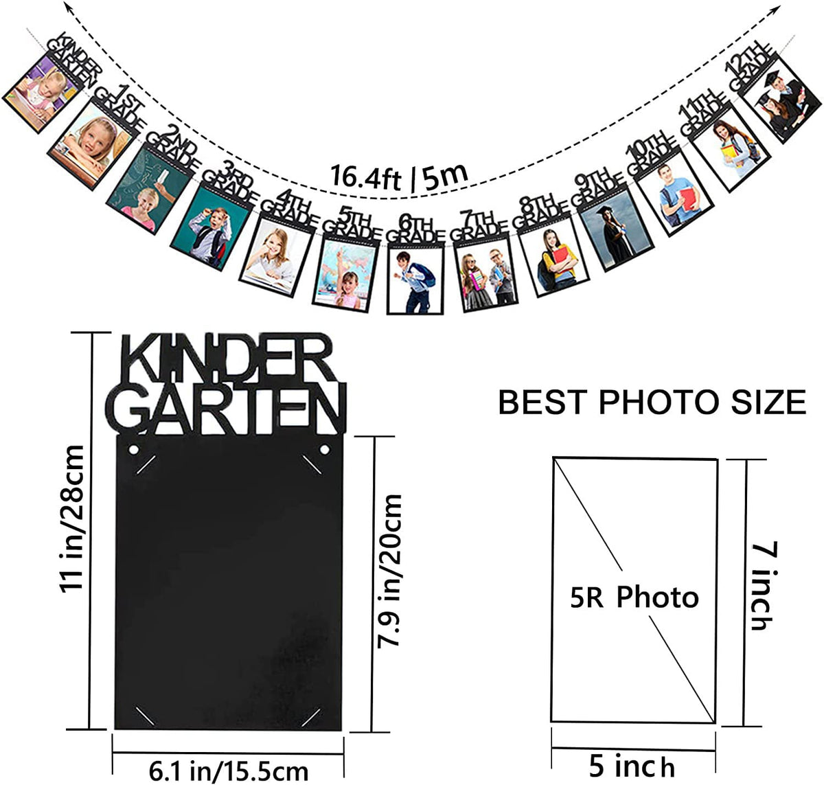 Kinylakor Class of 2026 banner set for senior photos display