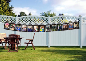 Kinylakor senior pictures banner enhances party decor and memories