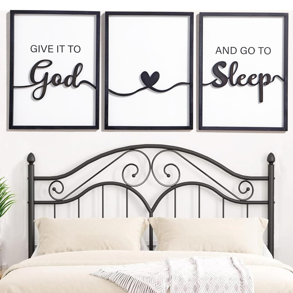 KIOSSUT framed 3D wall art for living rooms or hallways.