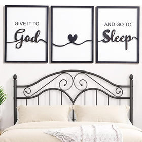 KIOSSUT framed 3D wall art for living rooms or hallways.