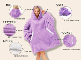 Kipswiza sherpa fleece close-up highlights soft texture and comfort