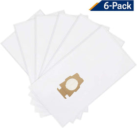 Kirby Micron Magic HEPA bags installed in vacuum bag slot for easy replacement.