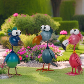 Kircust pelican statue for outdoor garden decor, adds coastal charm and conversation starter