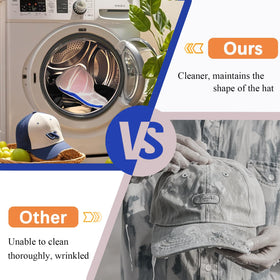 Two pack of hat washers for multiple caps