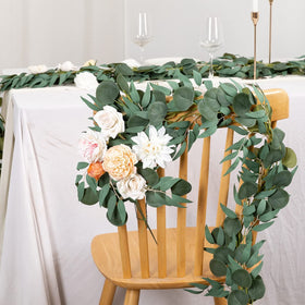 Kisflower eucalyptus garland brightens rooms for home or office use
