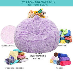 Kisoy lavender cover folded to show size flexibility for stuffing.