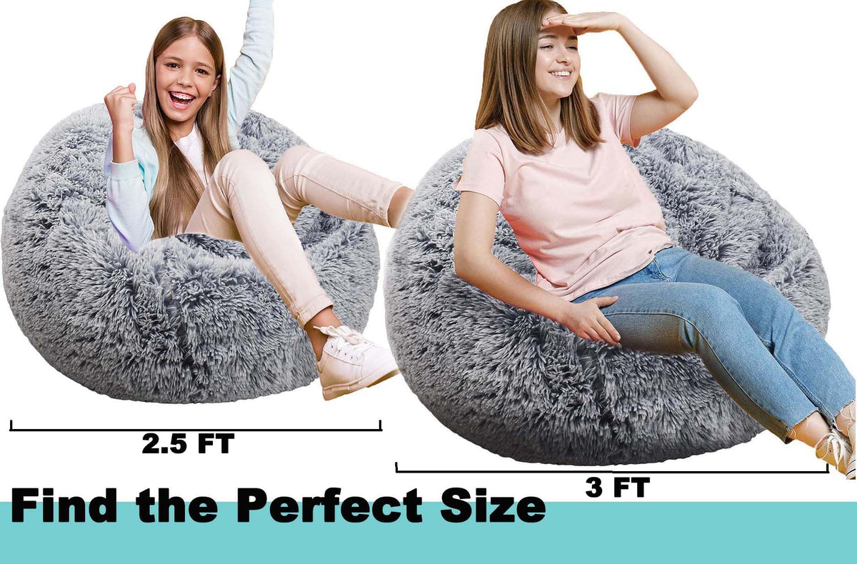Kisoy bean bag is pre-filled and ships ready to enjoy.