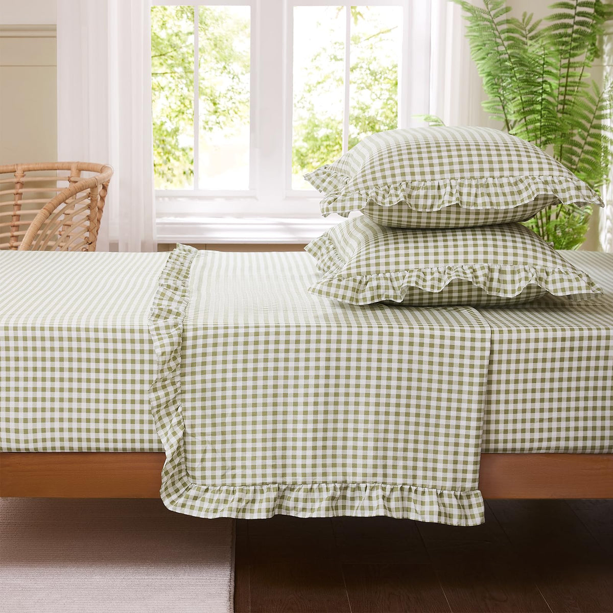 kisswish pre-washed microfiber delivers lasting softness and breathable comfort year-round.