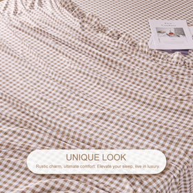 kisswish wrinkle-resistant fabric closeup emphasizing easy care and color retention