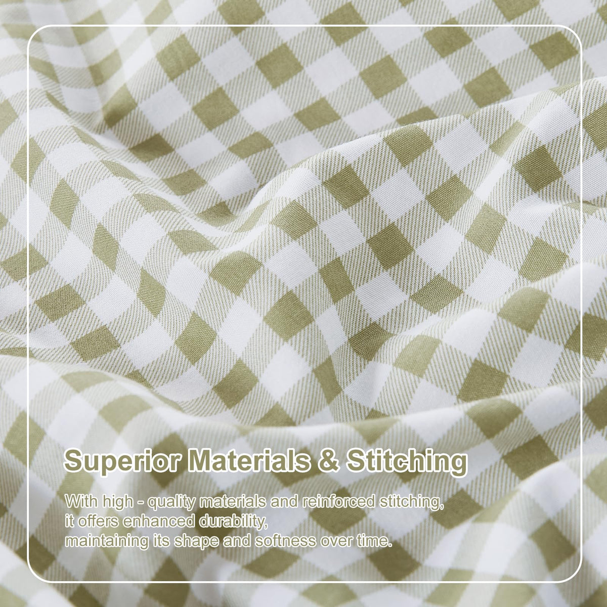 kisswish wrinkle-resistant microfiber stays smooth with minimal care