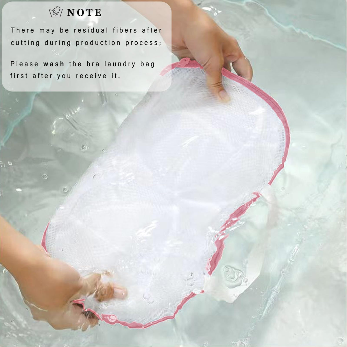 KISYONGUS four-pack bra wash bags for multiple loads.