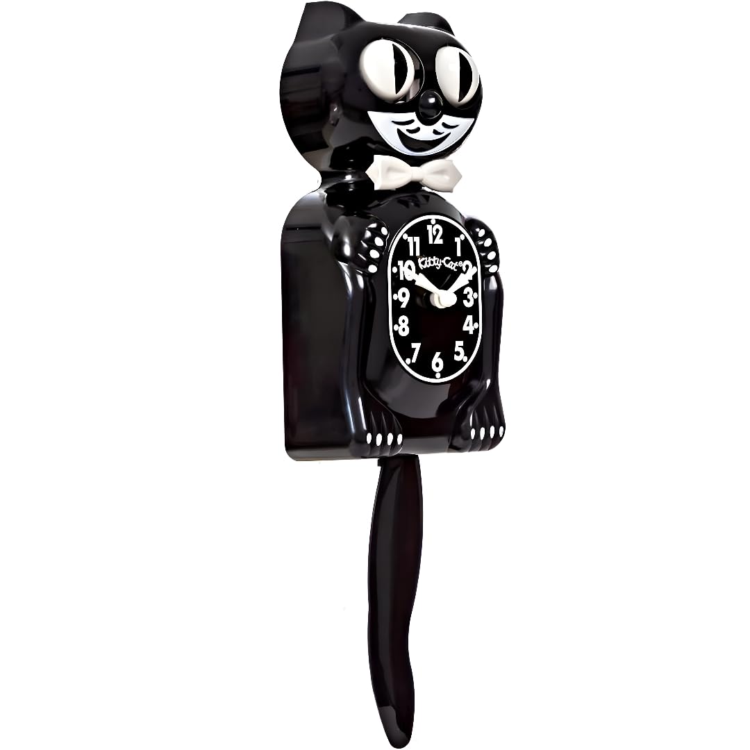 Kit Cat Klock durable plastic body for everyday reliable use.