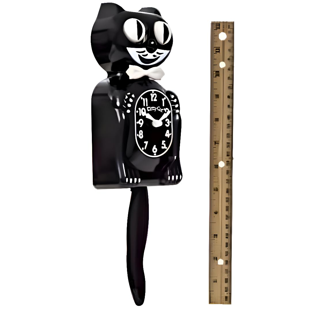 Kit Cat Klock wagging-tail smile brings playful energy to spaces.