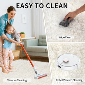 Kitcarrot rug with non-slip backing to keep in place on hard floors