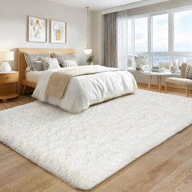Kitcarrot cream rug complements modern room decor and style