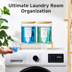 KitHero leak-proof silicone gasket prevents drips for a tidier laundry area.