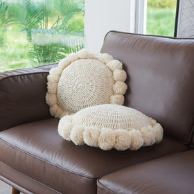 kitletsuit soft acrylic yarn pillow feels gentle on skin