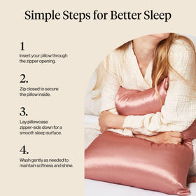 Kitsch eco-friendly satin material close-up emphasizes durability.