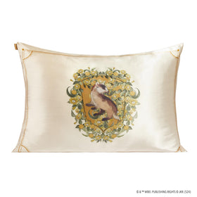 Kitsch Harry Potter double-sided toddler pillowcase for house pride.