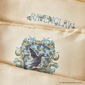 Machine washable Kitsch Ravenclaw satin pillowcase for daily use.