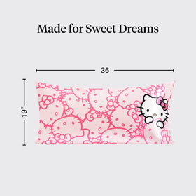 Kitsch Hello Kitty satin pillowcase breathable cooling for comfy nights.