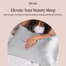 Kitsch satin packaging signals trusted luxury and value.