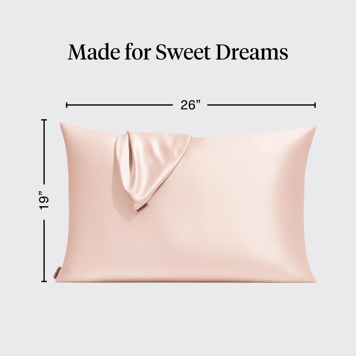 Kitsch satin pillowcase eco-friendly material for sustainable luxury.