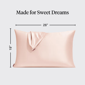 Kitsch satin pillowcase eco-friendly material for sustainable luxury.