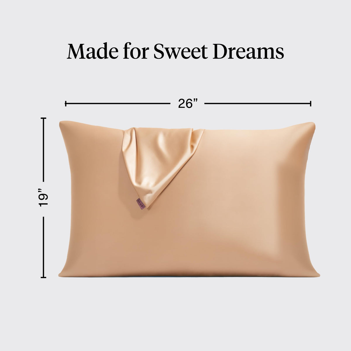 Kitsch satin pillowcase eco-friendly material with luxurious feel