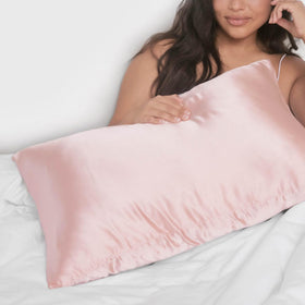 Kitsch blush color adds a soft, luxurious look.