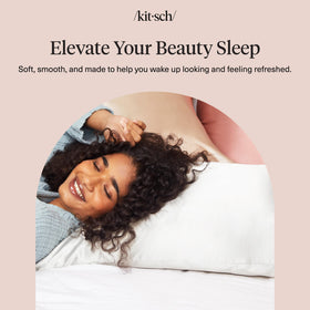 Millions trust Kitsch satin pillowcase worldwide for luxurious sleep