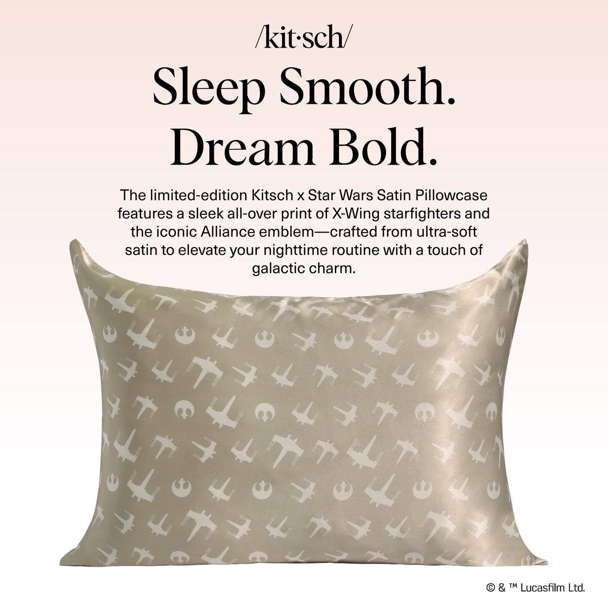 Close-up of satin fabric showing smooth texture and subtle shine