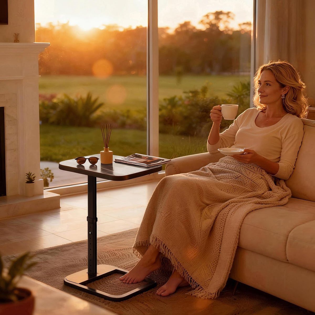 Kitstorack compact space-saving table suits small living areas.