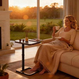Kitstorack compact space-saving table suits small living areas.