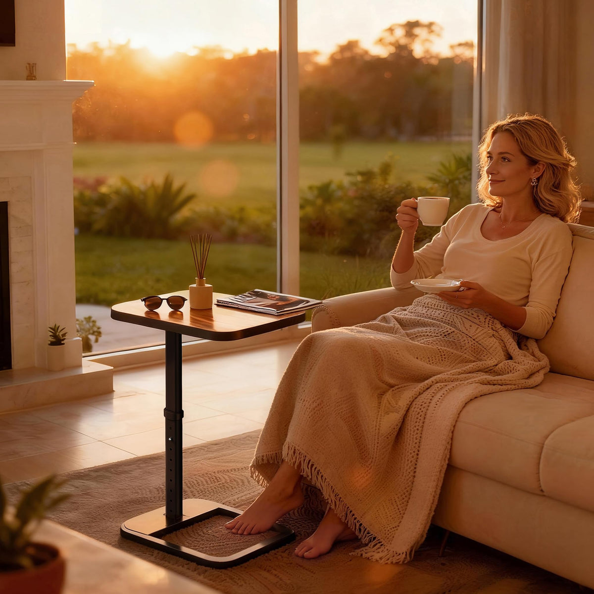 Kitstorack couch-bed table doubles as a portable workstation