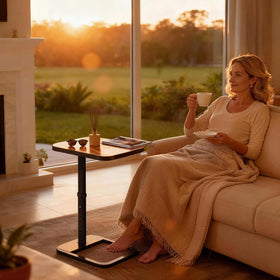 Kitstorack couch-bed table doubles as a portable workstation