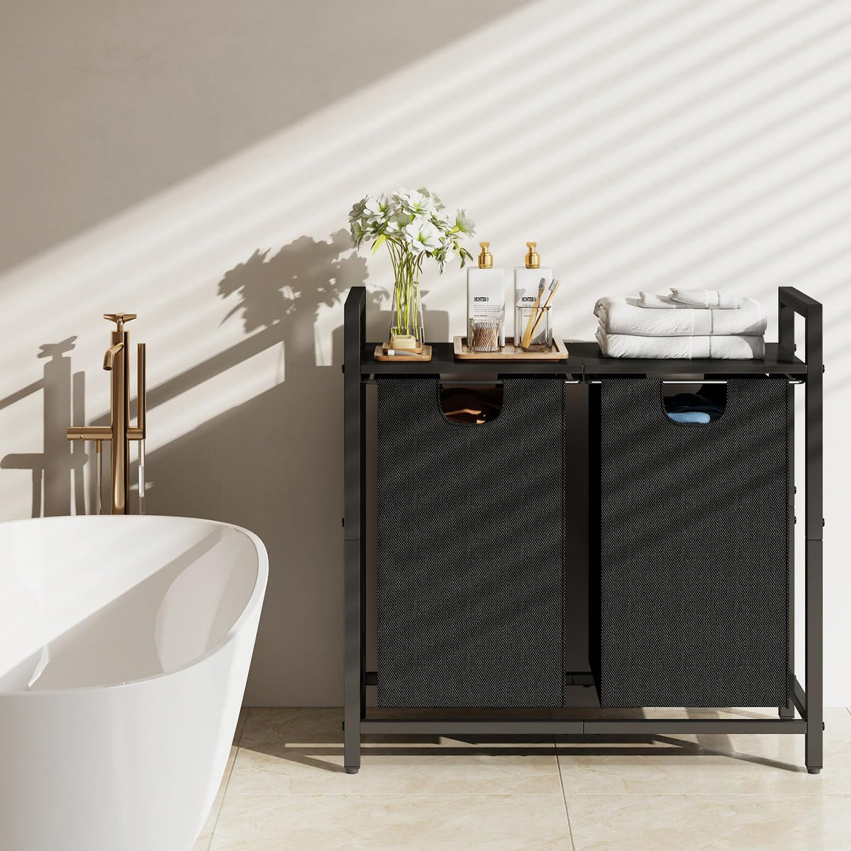 Kitstorack pull-out bags for easy loading at the washing machine