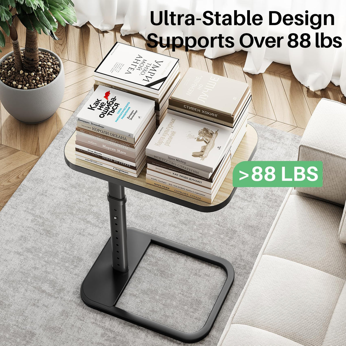 Kitstorack multi-function tray table suits dinner, coffee, reading, and more