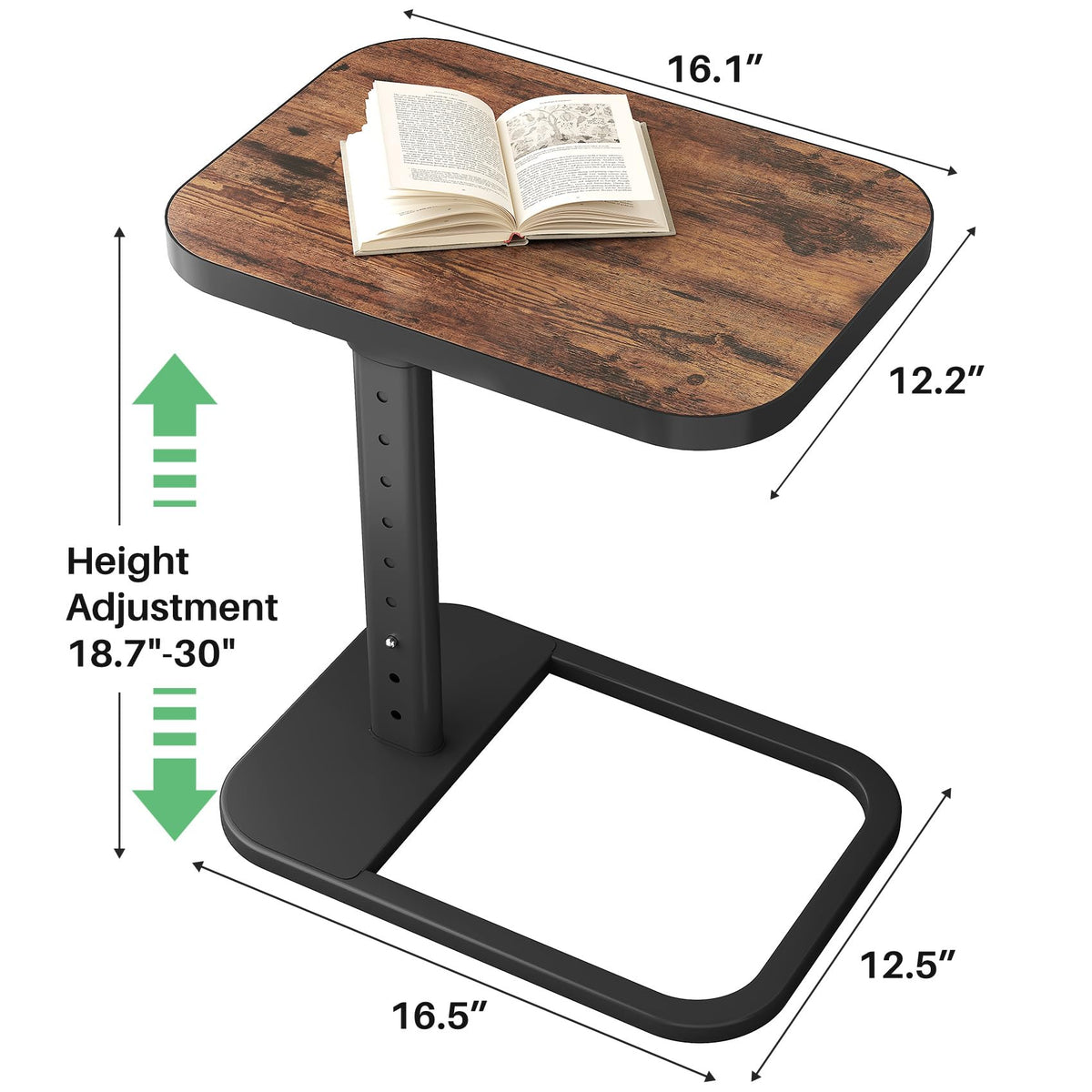 Kitstorack multipurpose table serves as dinner, laptop, or reading surface