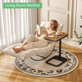 Kitstorack space-saving side table fits beside sofas and beds