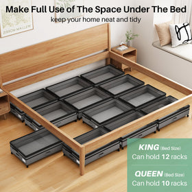 Kitstorack sturdy construction holds up to 70 pounds