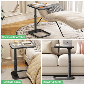 Kitstorack sturdy fold-away side-table ready for seating areas.