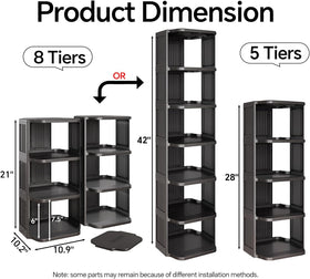 Kitstorack tidy entryway storage helps keep footwear organized.