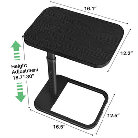 Kitstorack TV Tray Table black design complements modern living rooms
