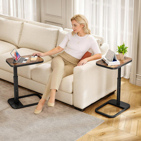 Kitstorack under-sofa sliding design keeps drinks within reach without floor clutter