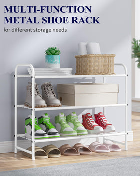 Kitsure versatile storage suits closets, garages, and living rooms for footwear organization.