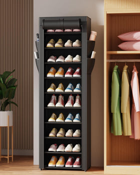 Kitsure closet placement demonstrating versatile use in bedroom or living area